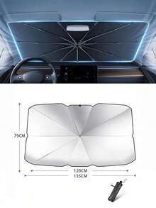 Universal Car Cover All-Weather Protection, Thickened 190T Oxford Cloth /PEVA/Waterproof Dust-Proof Sunshade Cover Suitable For Sedan SUV, 8 Sizes Available, Silver - Multicolor - View 17