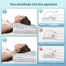 Neck & Cervical Pillows - Black - View 4