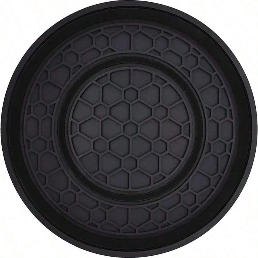 Car Cup Holder Anti-Slip Silicone Coaster Universal Heat-Resistant Mat Spill-Proof Cup Pad Auto Interior Accessories - View 1