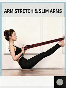 10-Level Yoga Resistance Band, Fitness Home Therapy & Rehabilitation Elastic Band, Portable Full Body Stretching & Strength Training Band, Multi-Function Resistance Band For Relaxation, Stretching And Workout - Promotional Item - View 7