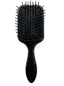 Acetate Air Cushion Hair Brush, Paddle Detangler Comb For Scalp Massage Wet Dry Hair - Multicolor - View 11