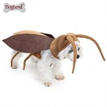 1pc Pet Costume Funny Dog Cockroach Outfit Cute Cat Cockroach Dress Up Clothing - Multicolor - View 1