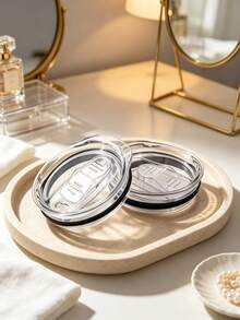 2入水瓶密封蓋，20oz/30oz替換蓋，直徑3.3"/3.7"，防漏替換蓋，20oz 30oz保溫杯蓋，保溫杯蓋 - 彩色 - 查看 2