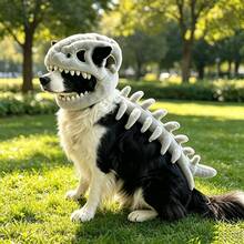 1pc Funny Pet Horse Riding Costume Doll Cowboy Knight Golden Retriever Teddy Creative Personalized Humorous Dog Clothes - Multicolor - View 3
