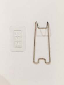 Adhesive Backing Easel Stand With Stainless Steel Self-Adhesive Bracket, Suitable For Any Size Photo Frame, Ideal For Home, Office Or Commercial Display, Applicable To Photos, Artwork And Logos - A - View 16
