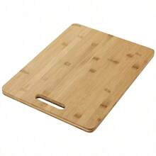 Large Organic Bamboo Cutting Board With Cutout Handle For Kitchen - Heavy Duty Wooden Chopping Board For Meat, Vegetables, Cheese & Fruit - Reversible Food Prep Block & Charcuterie Serving Tray - Ginger - View 6