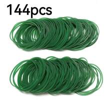 44/88/122/144 buah Karet Gelang Elastis Hijau Tugas Berat, Kuat & Elastis untuk Penggunaan Serbaguna - Bulat - View 8