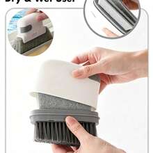 Three In One Window Gap Cleaning Brush, Suitable For Narrow Gaps Such As Door Rails, Window Rails, Window Frames, And Windowsill Drainage Ditches. It Is A Multifunctional Kitchen Cleaning Tool - Multiple Styles - View 12