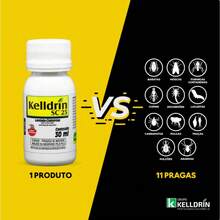 Kit Dedetização Kelldrin SC Formigas E Baratas + Gel Formiga+ Iscanill Granulada - C - Visão 10
