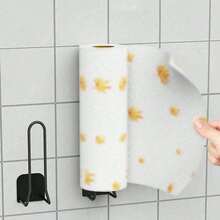 Tempat Tisu Gantung Dinding, Rak Penyimpanan Kamar Mandi, Tempat Spons Stainless Steel, Tempat Plastik Pembungkus Gantung Dinding, Aksesori Wastafel Dapur, Cocok Untuk Dapur, Kamar Mandi, Toilet, Ruang Tamu - MultiWarna - View 11