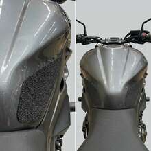 Universal Motorcycle Side Tank Anti-Slip Pad Set, Matte Black Rubber Traction Sticker, Motorcycle Accessories,Motorcycle Stuff,Useful Accessories For Motorcycles,Reduce Fuel Tank Wear, Universal For Most Motorcycle Models - Universal - View 3
