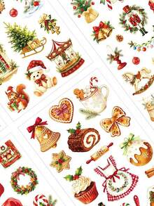 Christmas Story Planner Stickers Suitable For Phone Stickers, Scrapbook, Gift Decoration, Holiday Party DIY Stickers - Christmas Stickers - View 6
