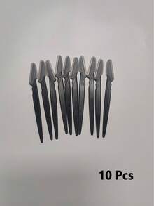 50/30/10pcs Eyebrow Trimmer, Exfoliating Razor, Body Hair Trimmer And Facial Grooming Tool, Women's Eyebrow Shaping Tool, Suitable For Daily Use Or Travel, Christmas Stocking Filler, Gift For Women, Essential Accessory, Back To School, Christmas Gift, Halloween Gift, Holiday Gift, Travel Essential, Vacation Essential - Multicolor - View 12