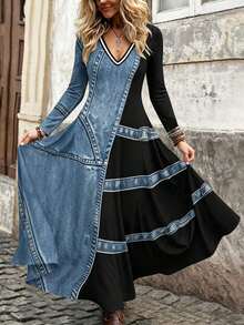 Plus Size Cosplay Clothing - Blue - View 5