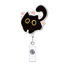 1pc Acrylic Retractable Badge Reel, Retractable Badge Holder For Nurses, Teachers, Doctors, Medical Staff, RN, LPN, CNA, MA, BSN, Halloween, Christmas - B - View 13