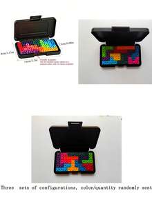 120-Level XO Puzzle Game, Children's Intelligent Pyramid Puzzle Game, 3D Brain Teaser, Intellectual Challenge, STEM Educational Toy, Suitable For Boys And Girls 3 Years And Older, Indoor/Travel/Party Game (Accessory Colors May Differ From Description) - Multicolor - View 10