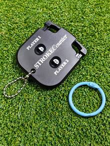 Portable Golf Shot Count Score Counter With Chain For Men And Women Golf Score Keeper For Travel Fall Home Decor Wedding Room Dorm Camping Birthday Gift Travel Daily Outdoor Back To School Essential Accessory - Multicolor - View 8