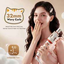 Automatic Hair Curler With 4 Temperature Modes, Adjustable Temperature, Smart Timer And Sensor Auto-Off For Safety - Multicolor - View 9