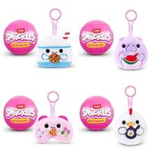 Random Shipment - ZURU Snackles Toy - Cute Cartoon Animal Plush Keychain Pendant Blind Box, Suitable For Ages 3 And Up, 12 Styles - Multicolor - View 6