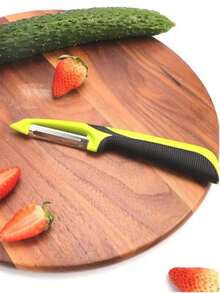 1/3pcs Stainless Steel Multi-Function Peeler, Kitchen Home Potato Peeling Tool, Vegetable & Fruit Peeling Knife (3pcs Set) - Multicolor - View 8