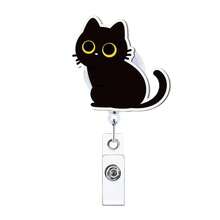 1pc Acrylic Retractable Badge Reel, Retractable Badge Holder For Nurses, Teachers, Doctors, Medical Staff, RN, LPN, CNA, MA, BSN, Halloween, Christmas - B - View 8