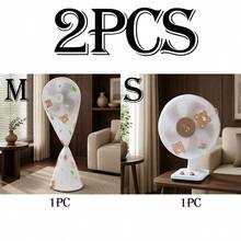 4/2/1pc Electric Fan Dust Cover, Full Coverage Protective Cover For Seasonal Storage, Washable And Reusable, High Elasticity Protective Cover, Multi-Functional Protective Cover, Seasonal Storage Cover, Essential Home Item, Seasonal Gift - Multicolor - View 11