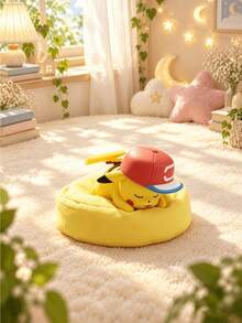 MINISO Pokemon Nap Time Character Ornament With Soft Cushion Base, Random 1 Style Sent For Desk Shelf, Birthday Christmas Gift - Style 1 - View 4