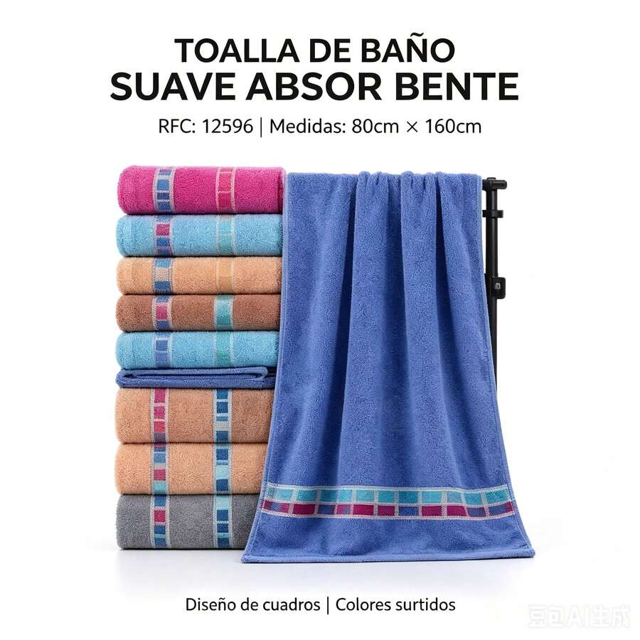 Bath Towels - Black - View 1