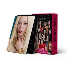 55pcs Co-Branded K-Pop Idol LOMO Photocards, Photo Cards, Collectible Cards And Storage Box, Lomo Cards, Decorative Postcards, Art Prints - C - View 7