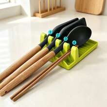 Kitchen Multi-Function Pot & Pan Rack, Home Storage Pot Lid Holder, Countertop Cutting Board & Utensil Rack, Multi-Function Pot & Pan Rack Spoon & Chopstick Kitchen Countertop Pot Lid Holder Draining Rack Utensil Storage, Christmas, Halloween, Christmas Essentials - View 2