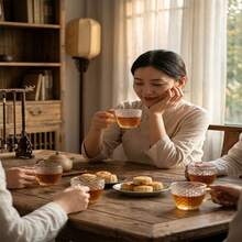 12/6/4/2pcs 120ml Clear Fish Scale Textured Glass Tea Cups, Small Tea Cups, Glass Cups With Handles, Coffee Cups, Suitable For Home Gatherings, Kitchen, Living Room, Club - Clear - View 4