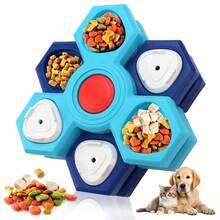 Pet Toy Multi-Layer Rotating Slow Feeder Training Dog Foraging Toy Rotating Dog Bowl Pet Cat Dog Multi-Layer Feeding Bowl Neck Protection Anti-Choking Home Slow Feeder Bowl Pet Supplies - 500ml - View 10