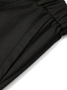Vancamel Pulse Men's Outdoor Sports Style Long Pants, Versatile Casual Functional Cargo Pants - Black - View 5