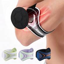 1pc Tennis Elbow Support Strap, Adjustable Band With Detachable Padding, Comfortable, Unisex, Suitable For Outdoor Sports, Basketball, Cycling, Volleyball, Badminton, Golf, Climbing - Multicolor - View 2