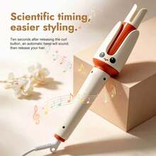 Automatic Hair Curler With 4 Temperature Modes, Adjustable Temperature, Smart Timer And Sensor Auto-Off For Safety - Multicolor - View 8