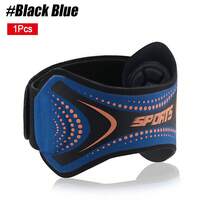 1pc Tennis Elbow Support Strap, Adjustable Band With Detachable Padding, Comfortable, Unisex, Suitable For Outdoor Sports, Basketball, Cycling, Volleyball, Badminton, Golf, Climbing - Multicolor - View 13