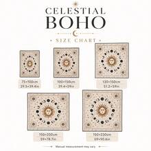 1PC Sun Moon & Stars Print Flannel Blanket, Sofa & Bedroom Decorative Throw, Vintage Mysterious Celestial Pattern, Atmospheric Home Decor, Flannel Fabric, Suitable For Sofa, Bed Decoration & Daily Use - Multicolor - View 5