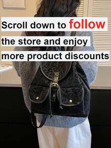 2024 New Casual Backpack Large Capacity Fashion Multi-Function Travel Backpack Student Backpack - Multicolor - View 2