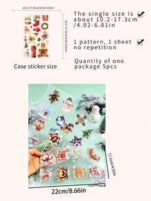 Christmas Story Planner Stickers Suitable For Phone Stickers, Scrapbook, Gift Decoration, Holiday Party DIY Stickers - Christmas Stickers - View 8