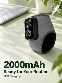 1个/2个装小型足部按摩器，石墨烯加热足踝绑带，电热理疗按摩器，温暖足部、踝部、腕关节 - 彩色 - 查看 12