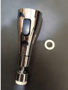 1pc Modern High Pressure Kitchen Faucet - Silver - View 6