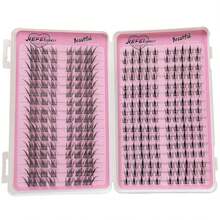 Large Capacity False Eyelashes, Realistic Segmented Single Cluster Eyelashes For Beginners, Natural Thin Dense Cartoon Style - View 9