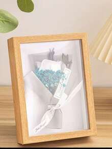 Califortree Shadow Box Frame With Soft Linen Backing, For Flowers, Tickets And 3D Items Storage And Display, Black - A - View 5