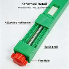 Tile Leveling Tensioning Tool, Adjustable Tile Tensioner With Work Gloves, Suitable For Wall And Floor Tile Installation - A - View 5