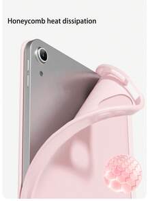 Suitable For Idea Tab 11 Tablet Protective Case, Tab M11 Case,Triple Fold Tablet Protective Cover,Intelligent Sleep Wake-Up,All Inclusive Anti Fall And Shockproof,Fashionable PU Leather, A16 Case,Suitable For IPad 11 Generation Tablet Protective Case, Case,Compatible With IPad 10 Generation, Air11 Protective Case, Pad 2 , Pad SE 11 Inch Tablet Protective Case - Pink - View 7
