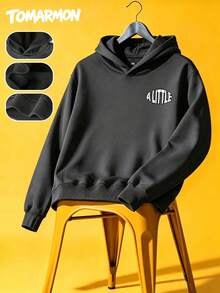 Vintage Line Cycling Pattern Boys Sweatshirt, Loose Casual Sweatshirt, Ins Kids Wear TOMARMON - Dark Grey - View 7