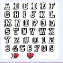 DIY Letter Shoe Charms Decoration 0-9# Number ABC-Z Heart Shape, Suitable For Clogs And Sandals, Colorful PVC Material, Can Be Used For Bracelets, Shoes Decoration, Birthday Party Small Gifts - Multiple Styles - View 3