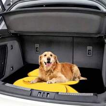 1pc Yellow Chicken Car Trunk Mat, Suitable For Most Car Models, Durable And Wear-Resistant. Fashionable And Personalized Car Interior Accessory, Keeps Vehicle Clean - Perfect Gift Choice For Holidays - Little Yellow Chicken - View 7