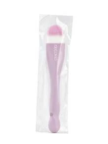 2pcs Dual-Ended Tongue-Shaped 2-In-1 Face Mask Brush, Soft Bristles Non-Absorbent, Mud Mask Foundation Liquid Multi-Function Makeup Brush, Multi-Purpose Brush - Multicolor - View 14