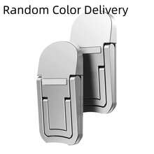 Foldable Laptop Stand - 13° Adjustable Ergonomic Laptop Stand With Heat Dissipation, 7mm Ultra-Thin Invisible Design For Easy Carrying, Supports 13-17.3 Inches, Ideal Gift For Office Workers And Students (Laptop Accessories/Laptop Stand) Random Color - Multicolor - View 10